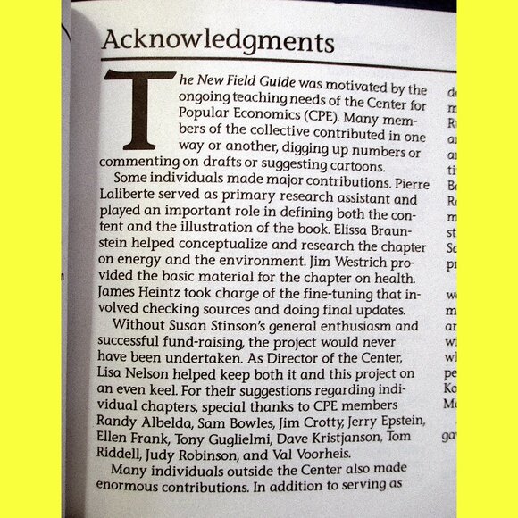 Book: The New Field Guide to the U.S. Economy by Nancy Folbre - Picture 12 of 14